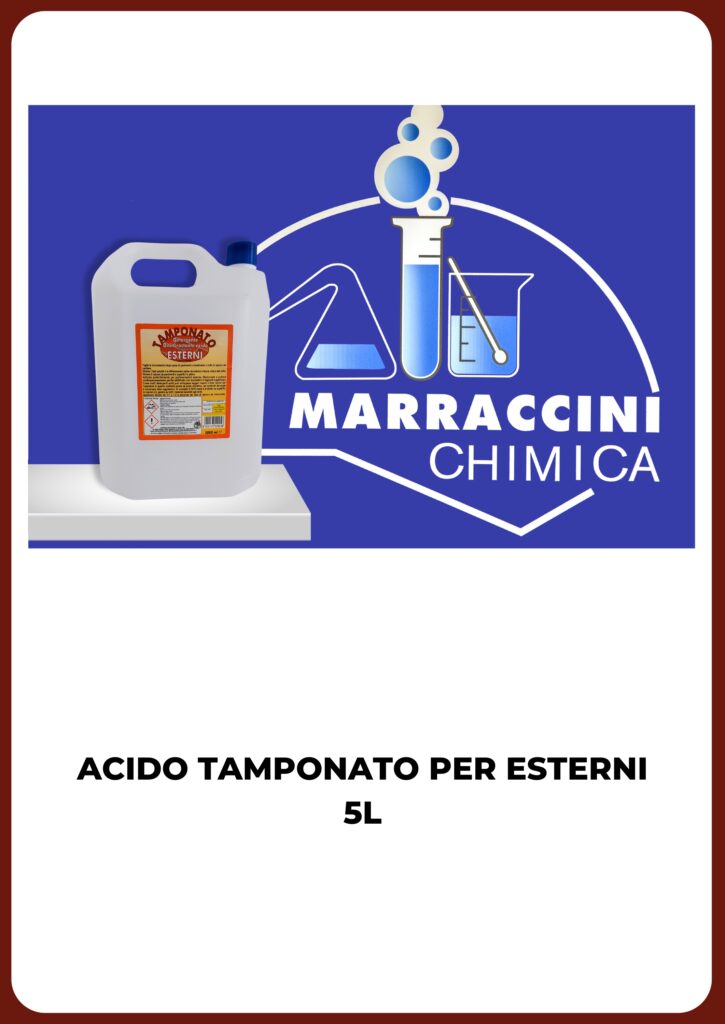 ACIDO TAMPONATO PER ESTERNI 5L